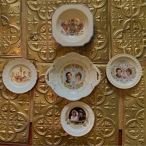 Authentic Lady Diana Era Royal Family Commemorative China